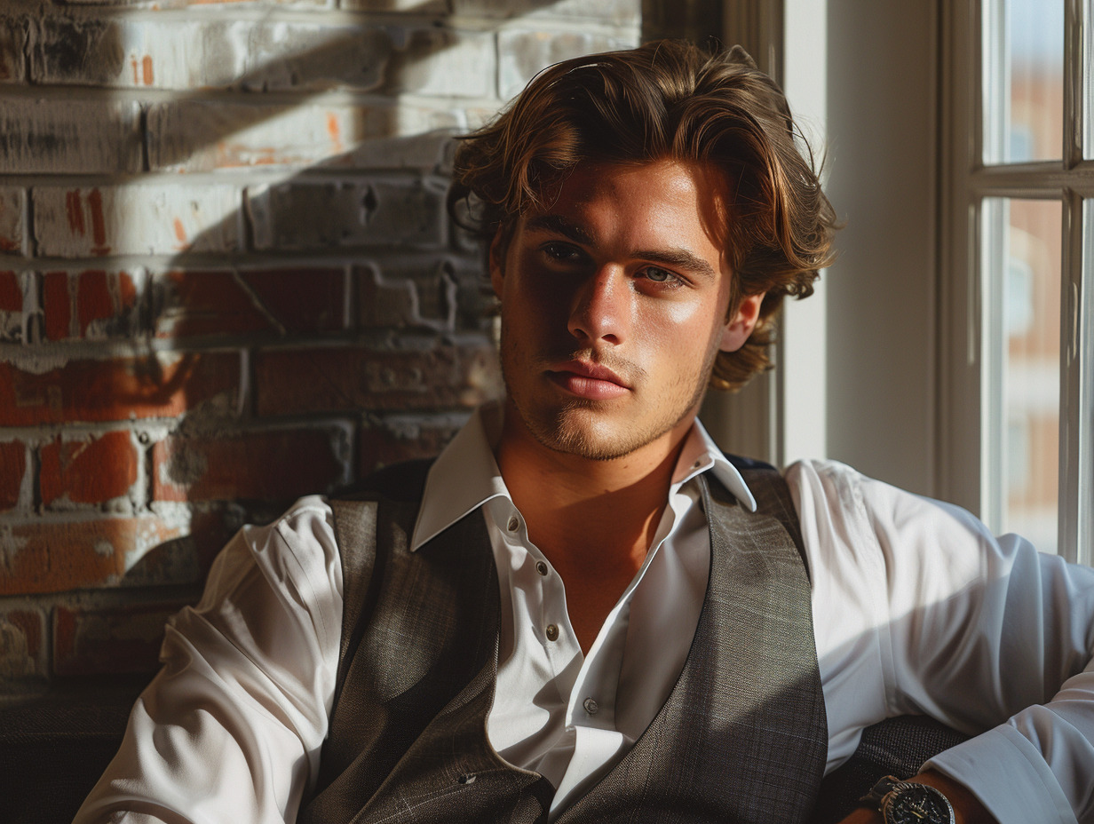 homme cheveux